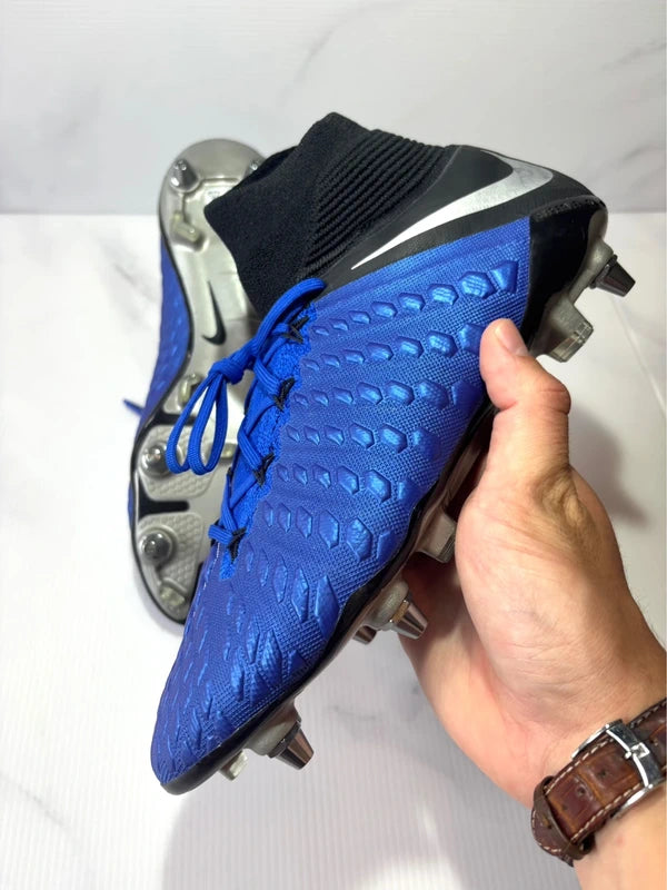 Nike Hypervenom Phantom III Elite DF SG – Racer Blue / Metallic Silver / Black / Volt