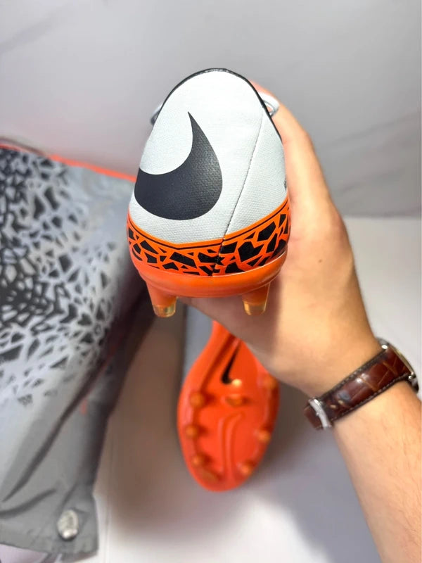 Nike Hypervenom Phinish FG – Wolf Grey / Total Orange / Black
