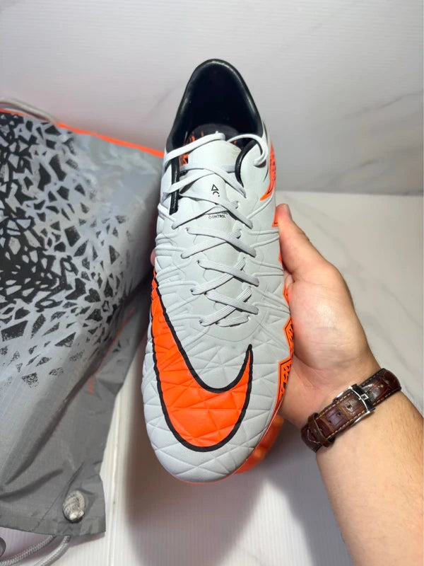 Nike Hypervenom Phinish FG – Wolf Grey / Total Orange / Black