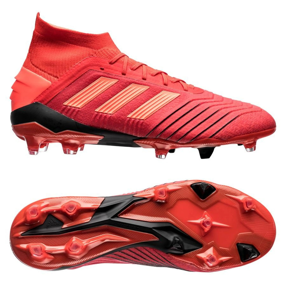 Adidas Predator 19.1 FG/AG Initiator – Action Red / Core Black