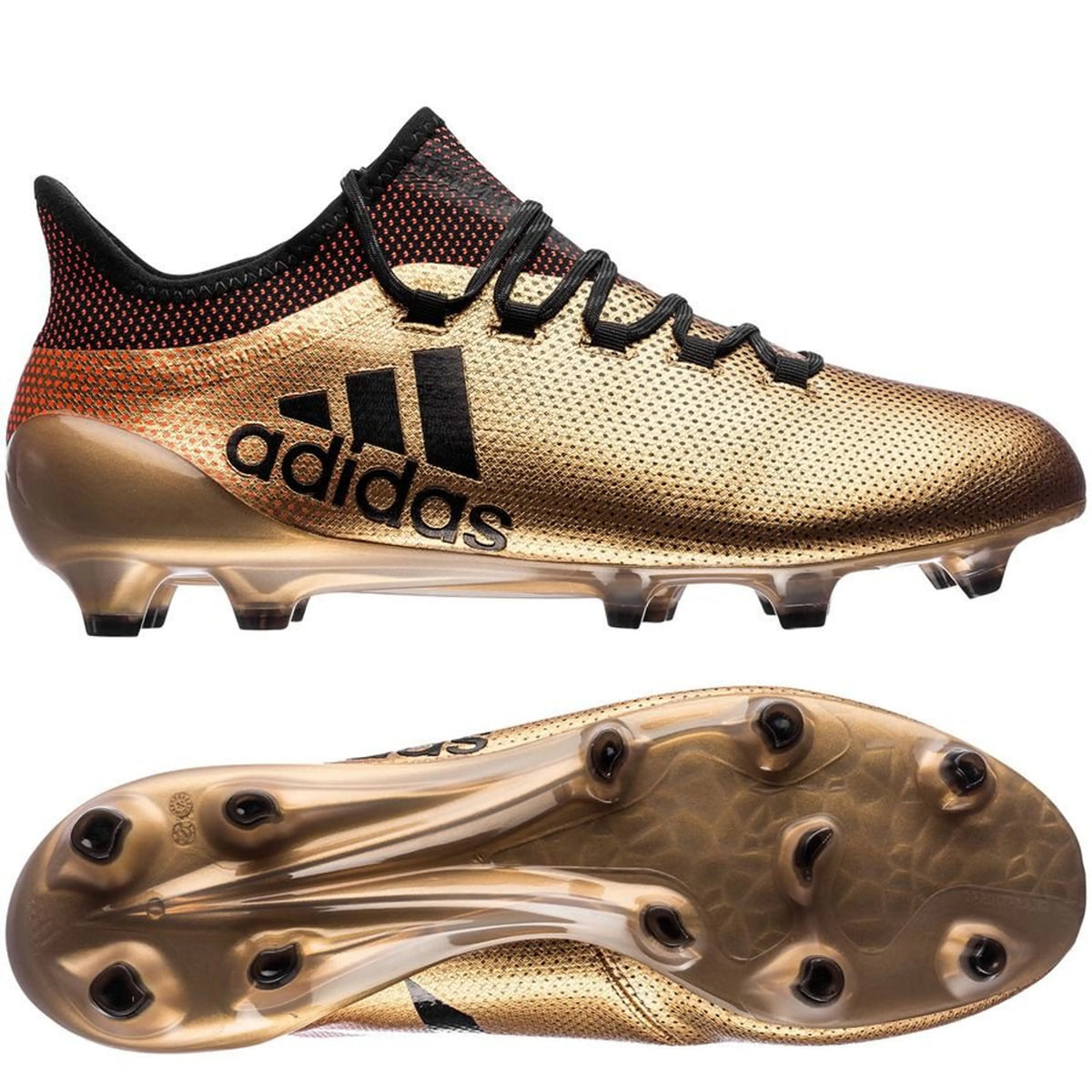 Adidas X 17.1 FG – Tactile Gold / Core Black / Solar Red