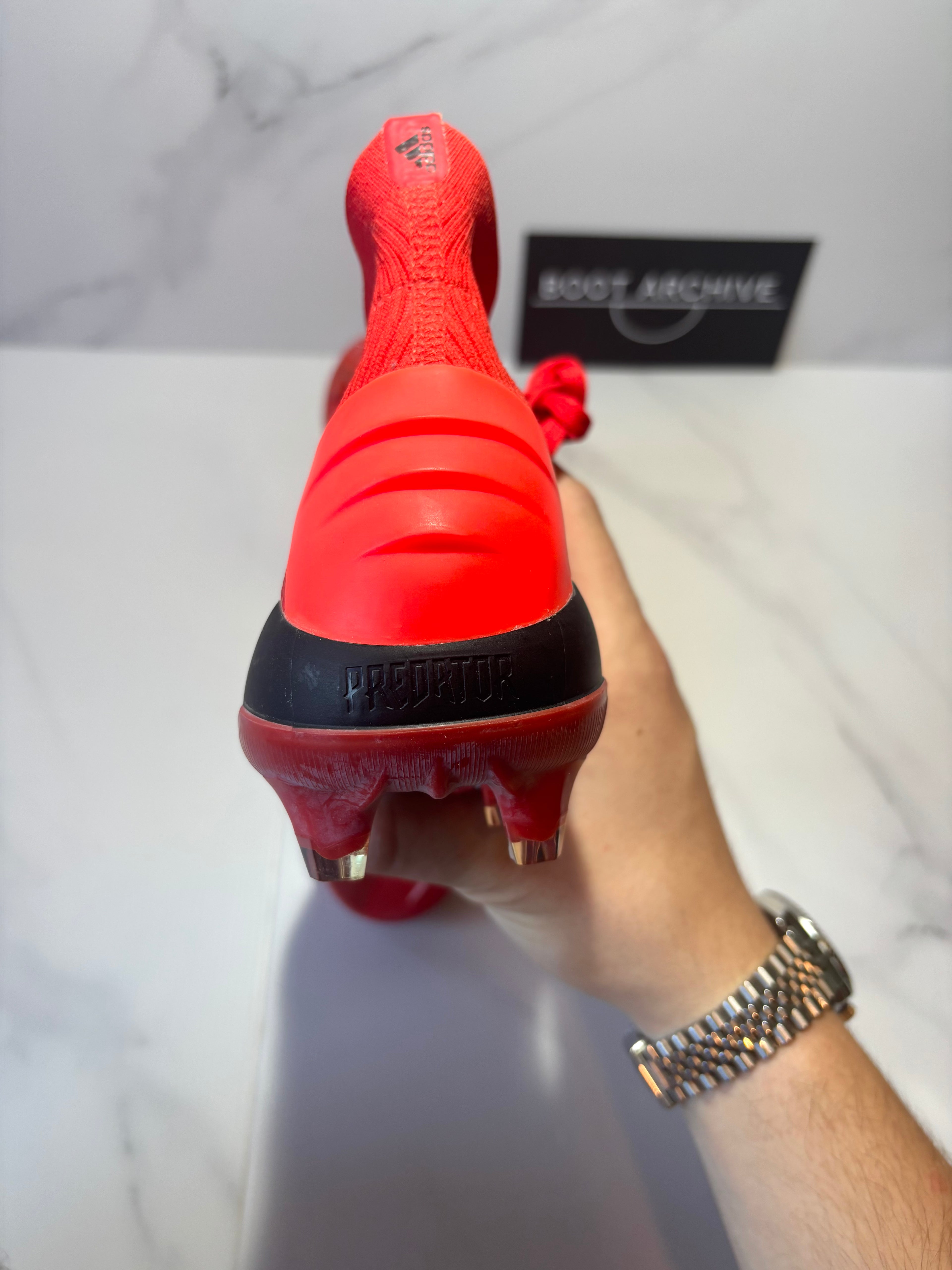 Adidas Predator 19.1 FG/AG Initiator – Action Red / Core Black