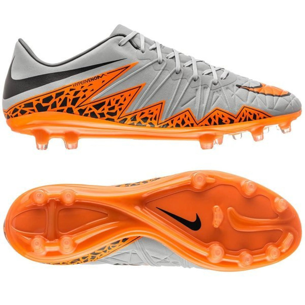 Nike Hypervenom Phinish FG – Wolf Grey / Total Orange / Black